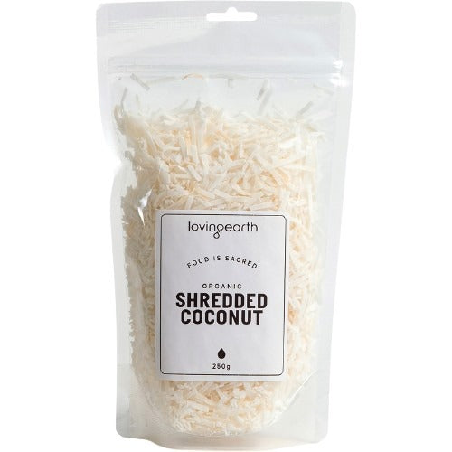 LOVING EARTH Shredded Coconut 250g