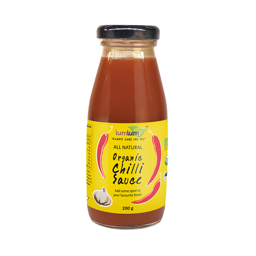 LUM LUM Organic Chilli Sauce 200g