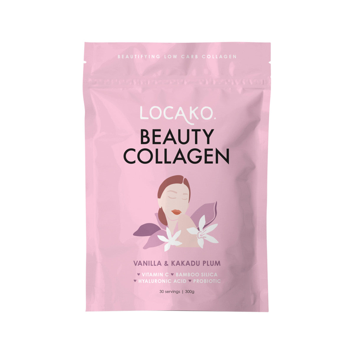 Locako Beauty Collagen Vanilla and Kakadu Plum 300g