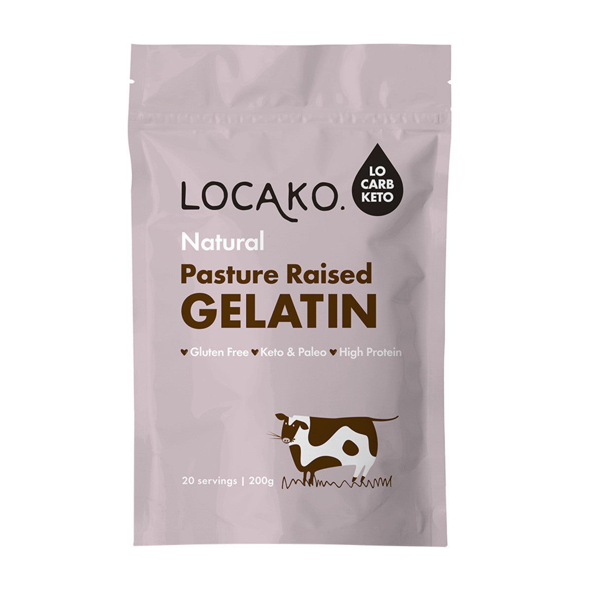 Locako Gelatin Pasture Raised Natural 200g