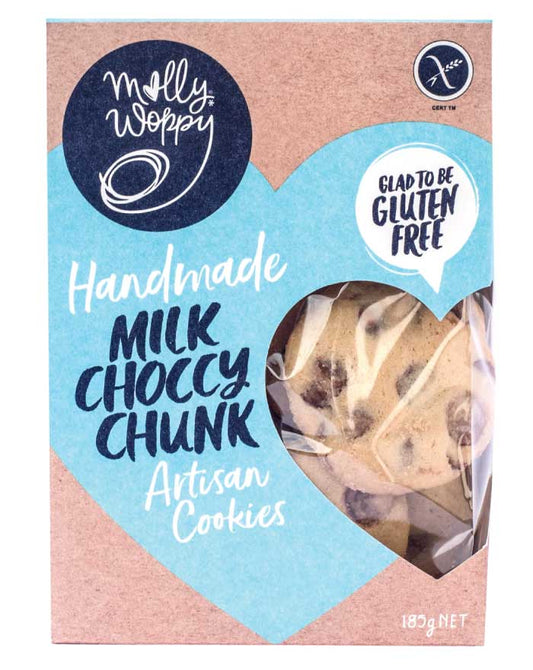 Molly Woppy Artisan Cookies Milk Choccy Chunk 185g