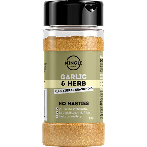 MINGLE Natural Seasoning Blend Garlic & Herb