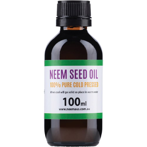 NEEM Neem Seed Oil 100% Pure & Cold Pressed 100ml