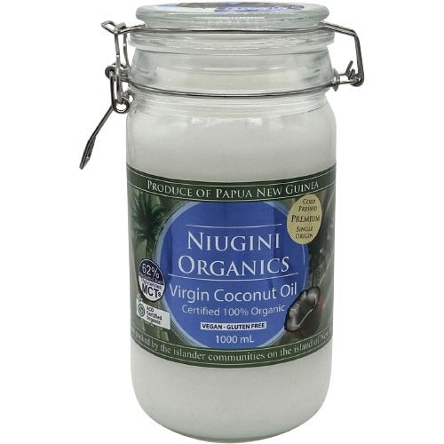 NIUGINI ORGANICS Virgin Coconut Oil 100% Pure 1L