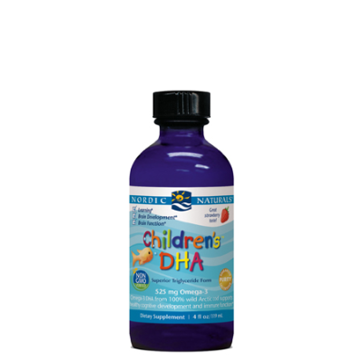 NORDIC NATURALS Strawberry Childrens DHA 119ml Fish Oils