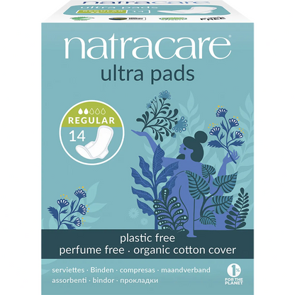 NATRACARE Ultra Pads Regular (Wings) 14pk