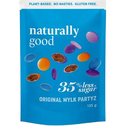 NATURALLY GOOD Original Mylk Partyz 35% less sugar