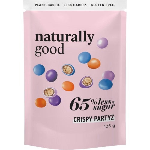 NATURALLY GOOD Crispy Partyz 65% less sugar