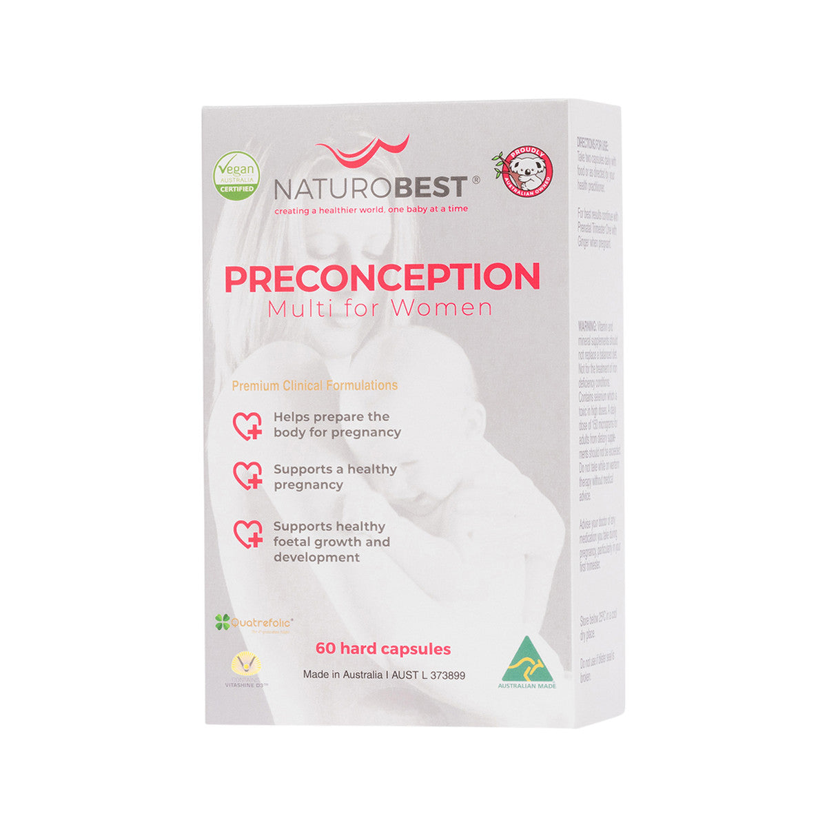 NaturoBest Preconception Multi for Women 60c