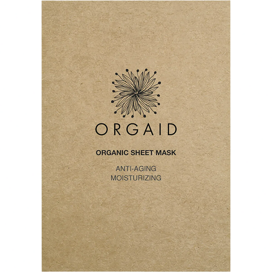 ORGAID Organic Sheet Mask Anti-Aging & Moisturizing 24ml