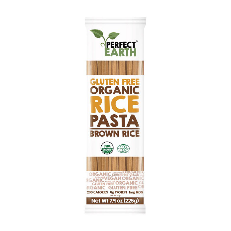 PERFECT EARTH Organic Rice Pasta - Brown 225g