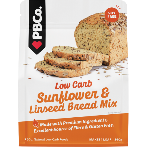 PBCO Sunflower & Linseed Bread Mix Low Carb 340g