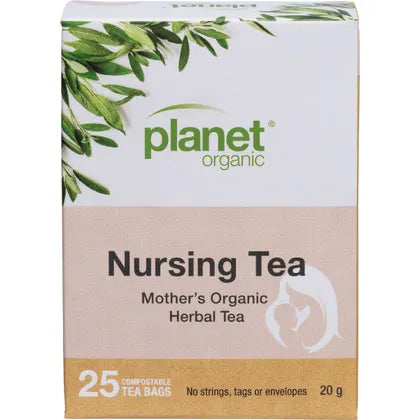 PLANET ORGANIC Mother's Nursing Herbal Tea Bags 25pk