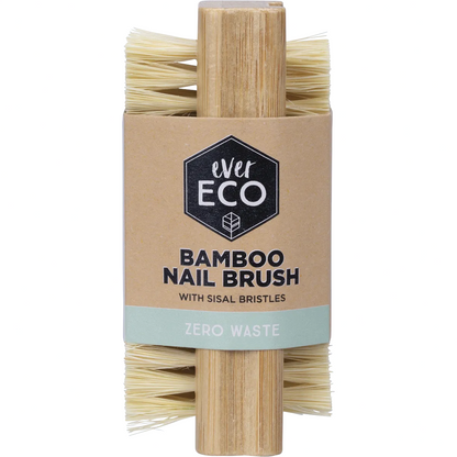 EVER ECO Bamboo Nail Brush Sisal Bristles