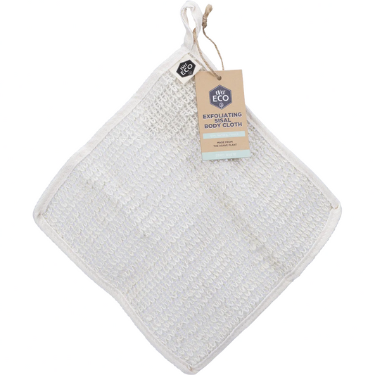 EVER ECO Exfoliating Sisal Body Cloth 100% Natural Fibres