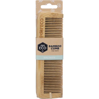 EVER ECO Bamboo Comb Fine Tooth