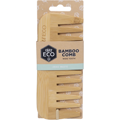 EVER ECO Bamboo Comb Wide Tooth