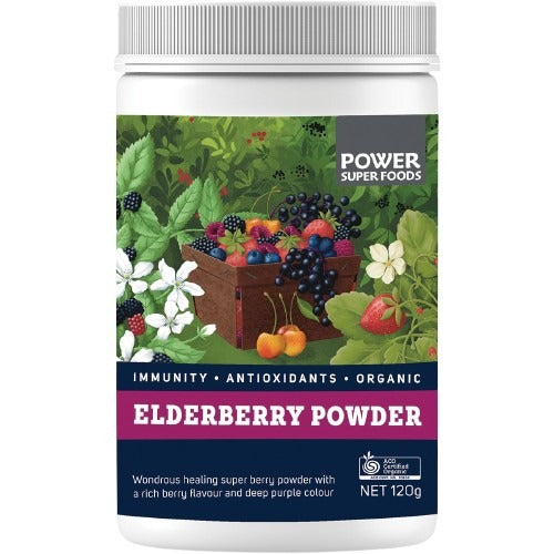 POWER SUPER FOODS Elderberry Powder 120g