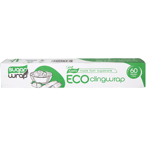 SUGARWRAP Eco Clingwrap Made from Sugarcane 60m x 30cm 1