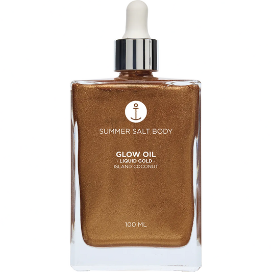 SUMMER SALT BODY Glow Oil Liquid Gold Island Coconut 100ml