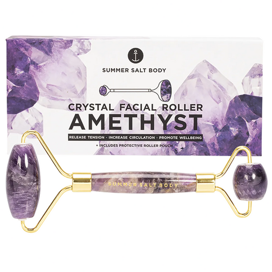 SUMMER SALT BODY Crystal Facial Roller Amethyst