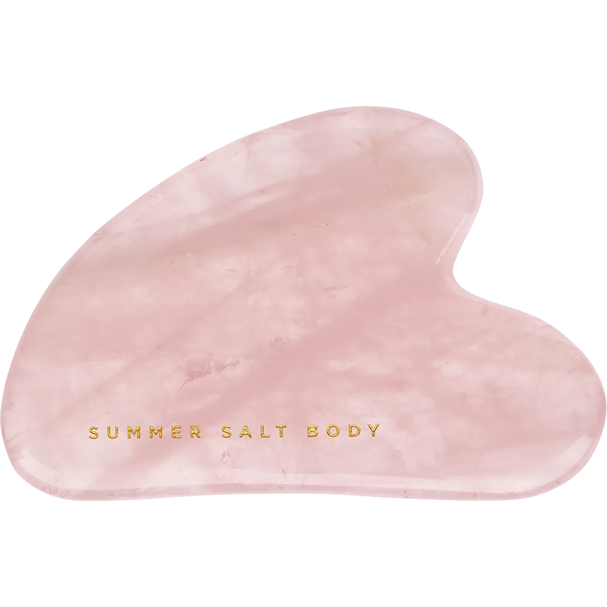 SUMMER SALT BODY Crystal Gua Sha Rose Quartz