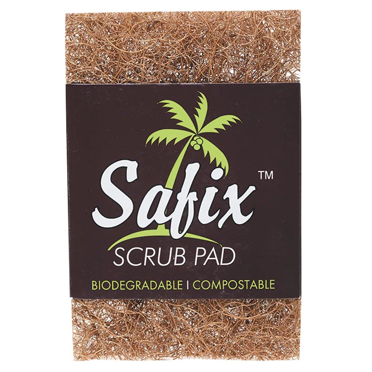 SAFIX Scrub Pad Large Biodegradable & Compostable