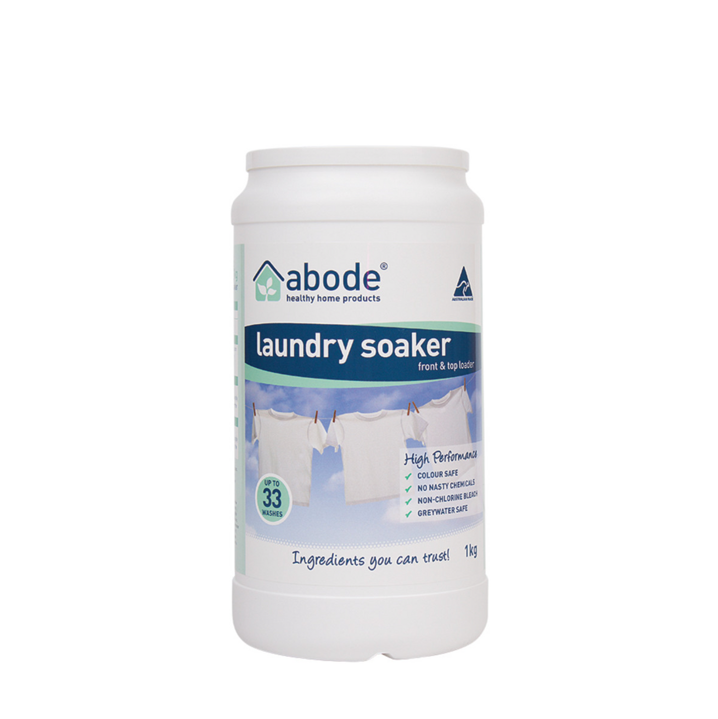 Abode Laundry Soaker High Performance 1kg