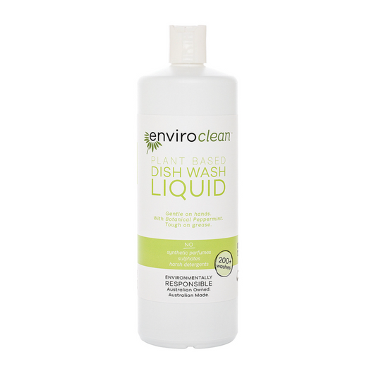 EnviroClean Plant Based Dish Wash Liquid (Botanical Peppermint) Liquid 1L