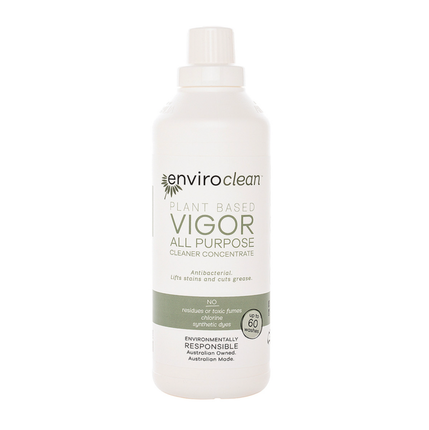 EnviroClean Plant Based Vigor All Purpose Cleaner Concentrate 1L