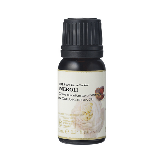 Ausganica Organic Essential Oil Dilution Neroli 3% in Jojoba 10ml