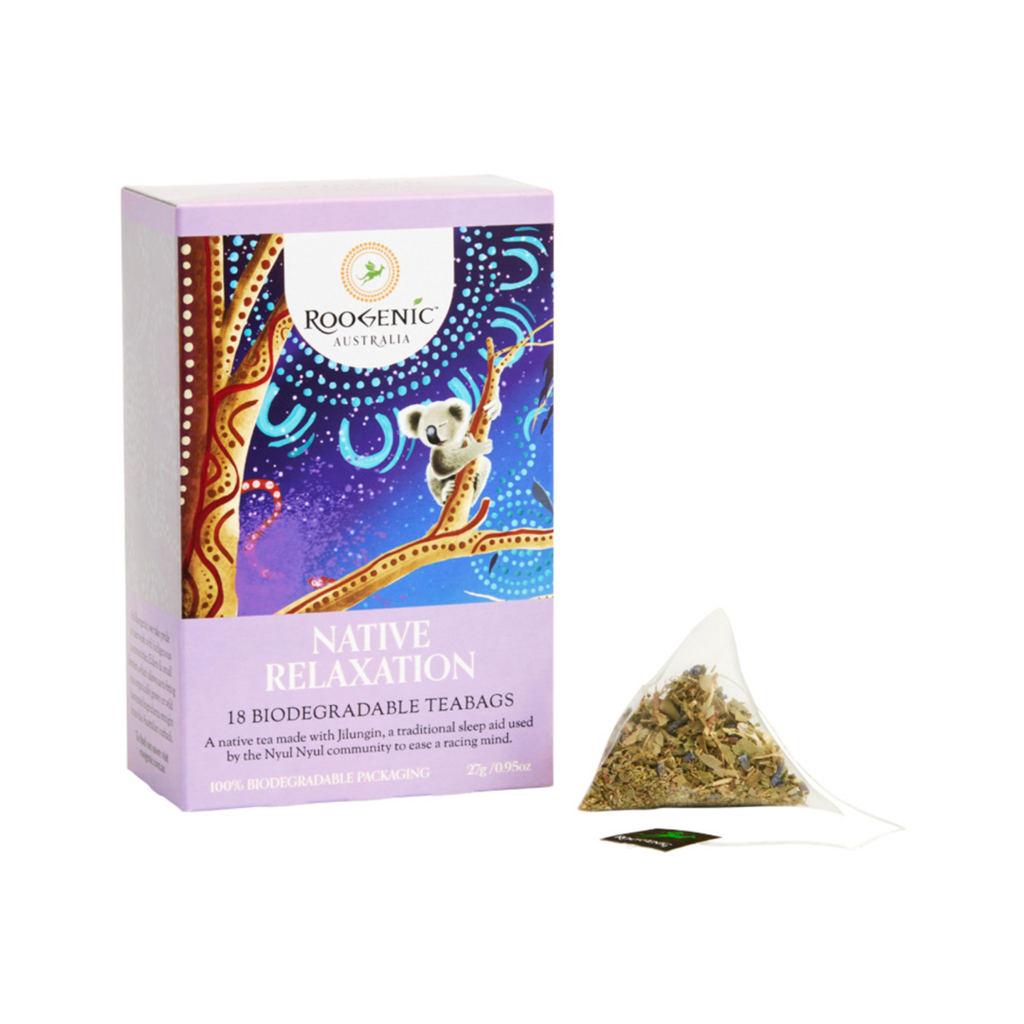 Roogenic Australia Native Relaxation x 18 Tea Bags