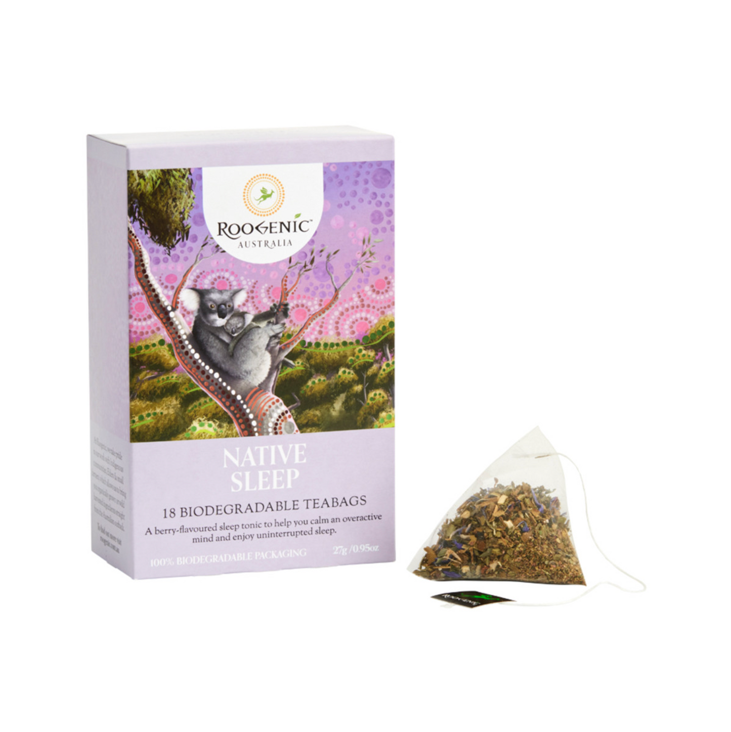 Roogenic Australia Native Sleep x 18 Tea Bags