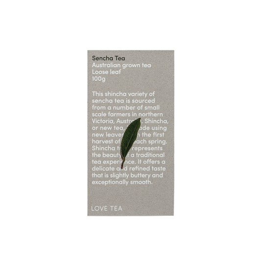 Love Tea Australian Sencha Tea Loose Leaf 100g