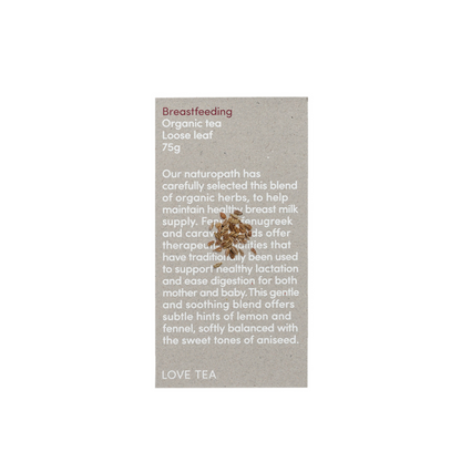 Love Tea Organic Breastfeeding Tea Loose Leaf 75g