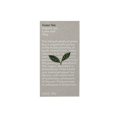 Love Tea Organic Green Tea Loose Leaf