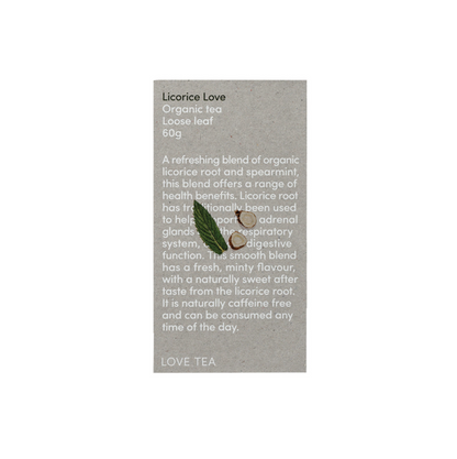 Love Tea Organic Licorice Love Loose Leaf 60g