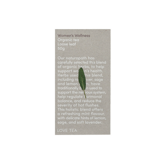 Love Tea Organic Women's Wellness Tea Loose Leaf 50g