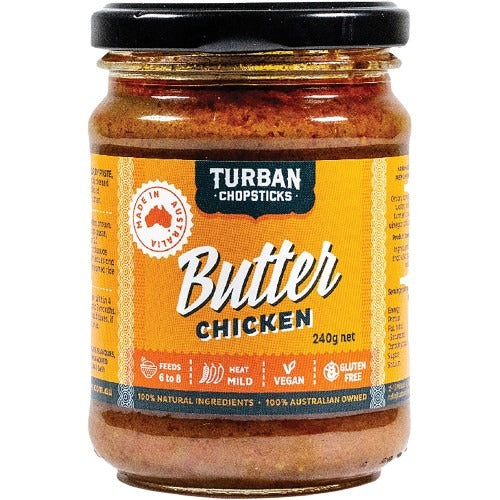 TURBAN CHOPSTICKS Curry Paste Butter Chicken 240g