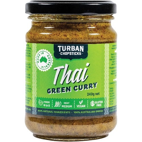 TURBAN CHOPSTICKS Curry Paste Thai Green Curry 240g