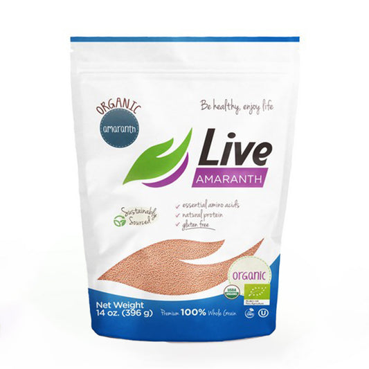 LIVE ORGANIC Amaranth 396g