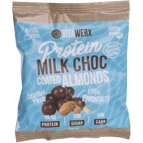 VITAWERX Protein Milk Chocolate Coated Almonds