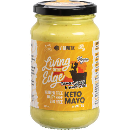 VITAWERX Keto Mayo Living On The Edge Turmeric, Ginger & Garlic 350ml