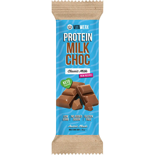 VITAWERX Protein Milk Choc Bar 35g