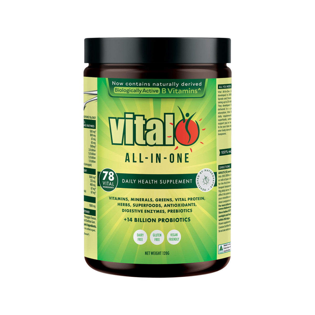 Martin & Pleasance Vital All-In-One (Greens) 120g