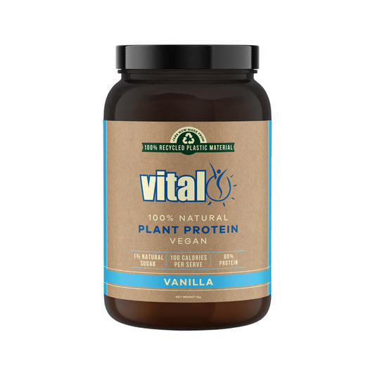 Martin & Pleasance Vital Protein 100% Natural Plant Based (Pea Protein Isolate) Vanilla 1kg