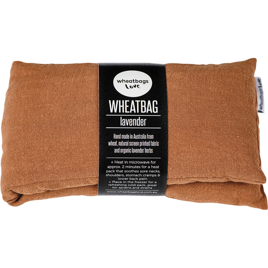 WHEATBAGS LOVE Wheatbag Luxe Linen Copper Lavender Scented