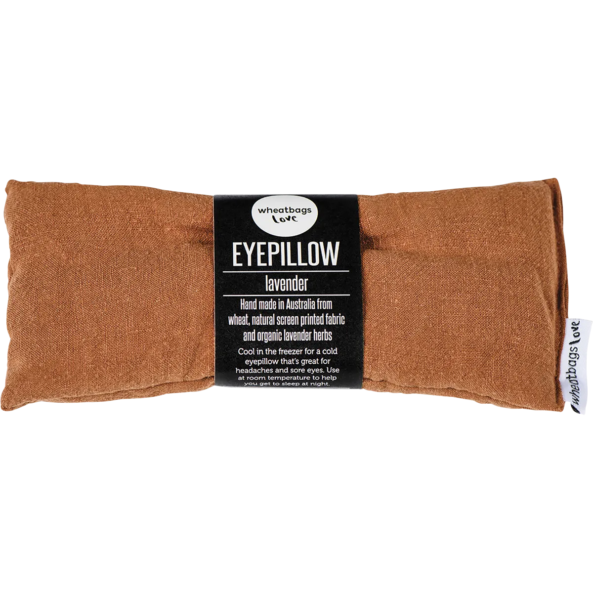 WHEATBAGS LOVE Eyepillow Luxe Linen Copper Lavender Scented