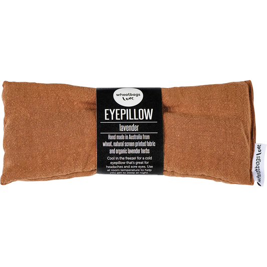 WHEATBAGS LOVE Eyepillow Luxe Linen Copper Lavender Scented