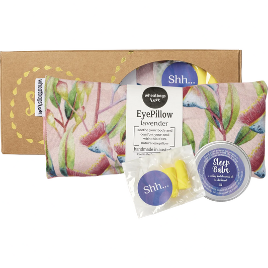 WHEATBAGS LOVE Sleep Gift Pack Gum Blossom Lavender Scented 3pk